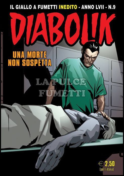 DIABOLIK ORIGINALE ANNO 57 #     9: UNA MORTE NON SOSPETTA